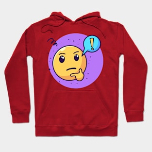 Think Emoji Hoodie